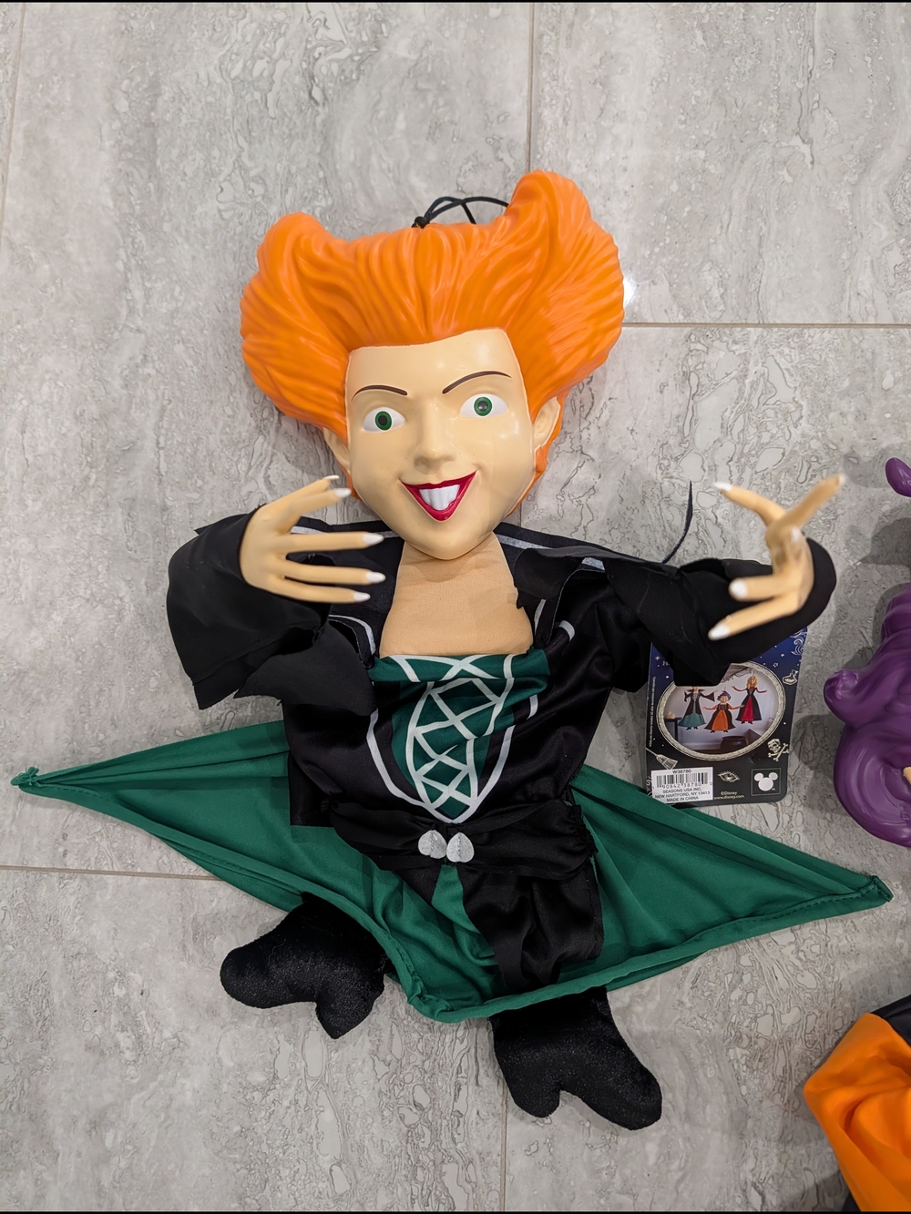 Disney Hocus Pocus Sanderson Sisters 3pc Hanging Decor Winifred Mary Sarah NWT - Picture 3 of 9